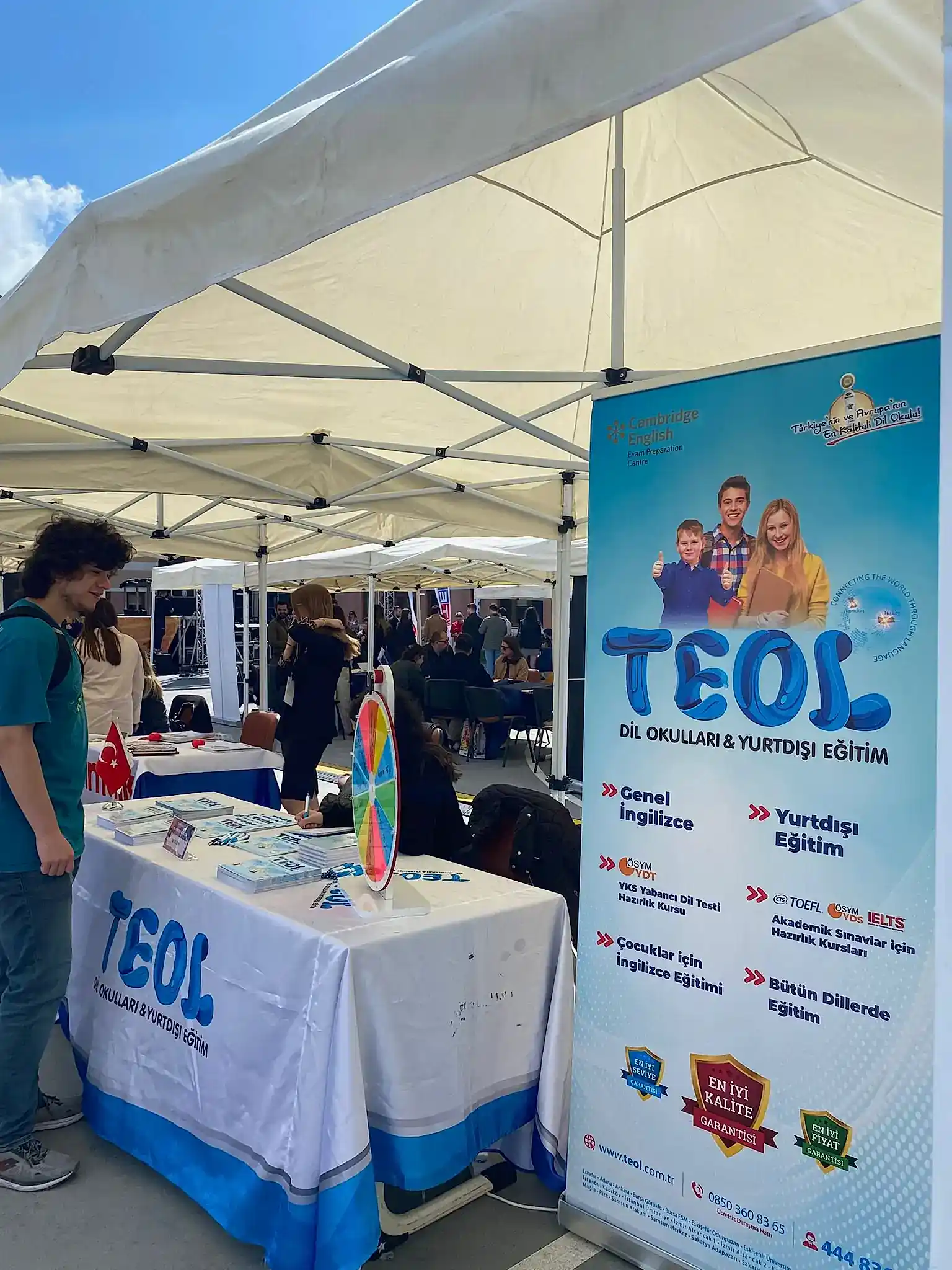 TEOL BEYLİKDÜZÜ ŞUBESİ AREL ÜNİVERSİTESİ KARİYER GÜNLERİNDE!